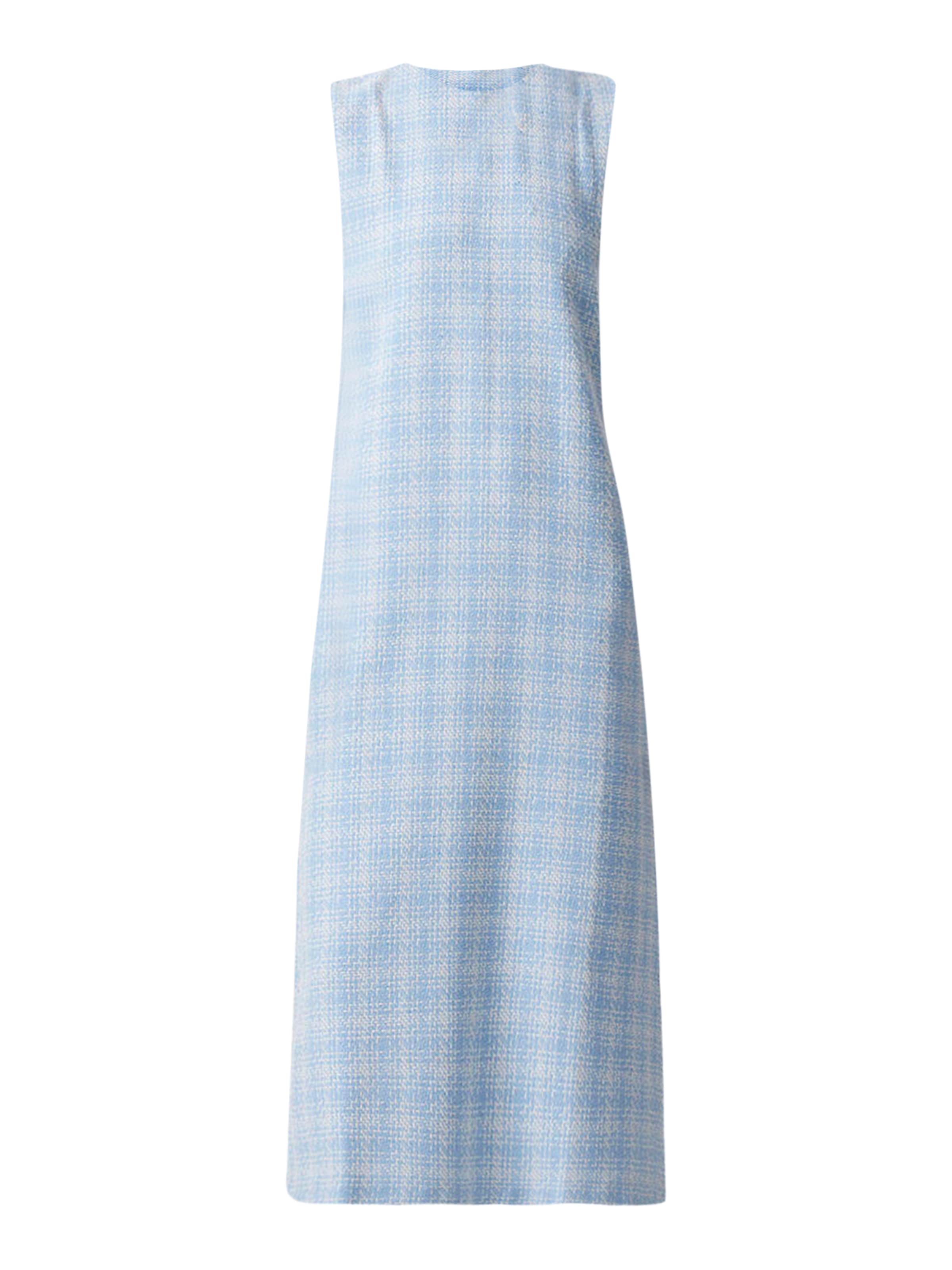 Touche Prive Jurk in Blauw: voorkant