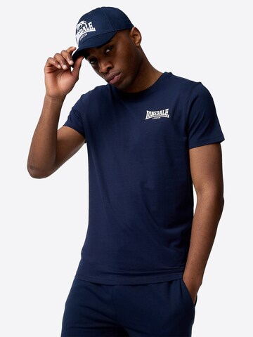 LONSDALE Shirt ' ELMDON ' in Blauw: voorkant