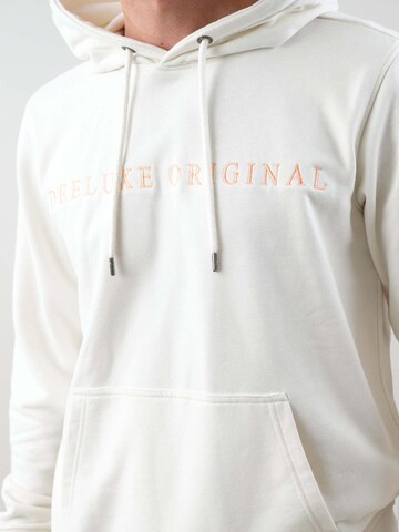 Sweat-shirt 'Benco' Deeluxe en blanc