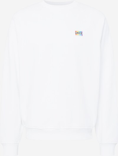 LEVI'S ® Sportisks džemperis 'Relaxed Raglan Crewneck', krāsa - jauktu krāsu / balts, Preces skats