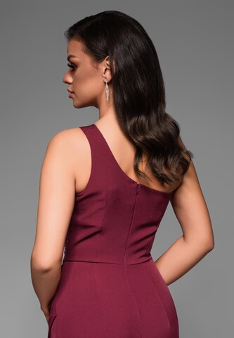 Ombre Avondjurk in Rood