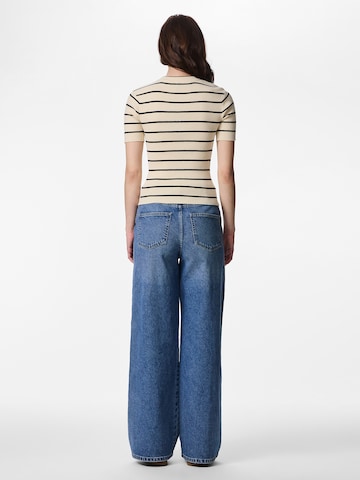 PIECES Pullover i beige