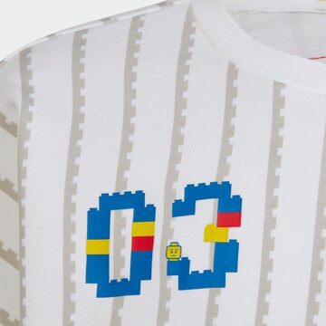 ADIDAS SPORTSWEAR Sportief sweatshirt 'LEGO®  ' in Wit