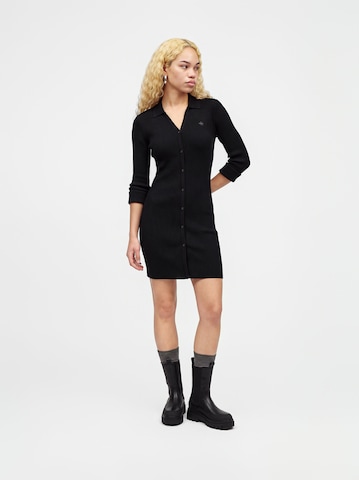 Calvin Klein Jeans Shirt dress in Black: front