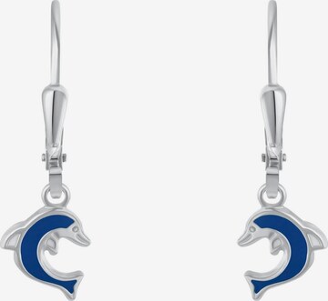 AMOR Earrings in Silver: front