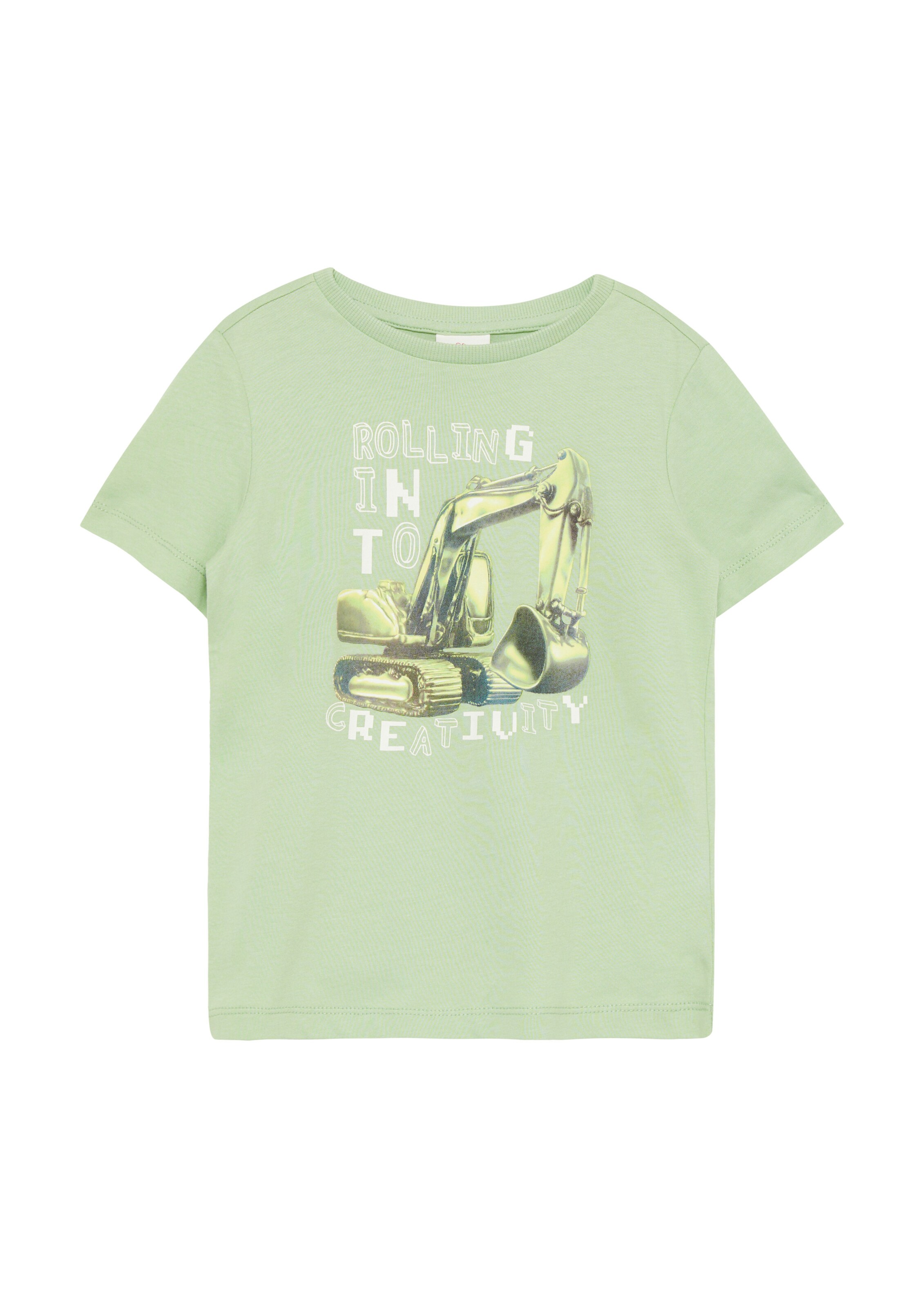 T-Shirt s.Oliver en vert : devant