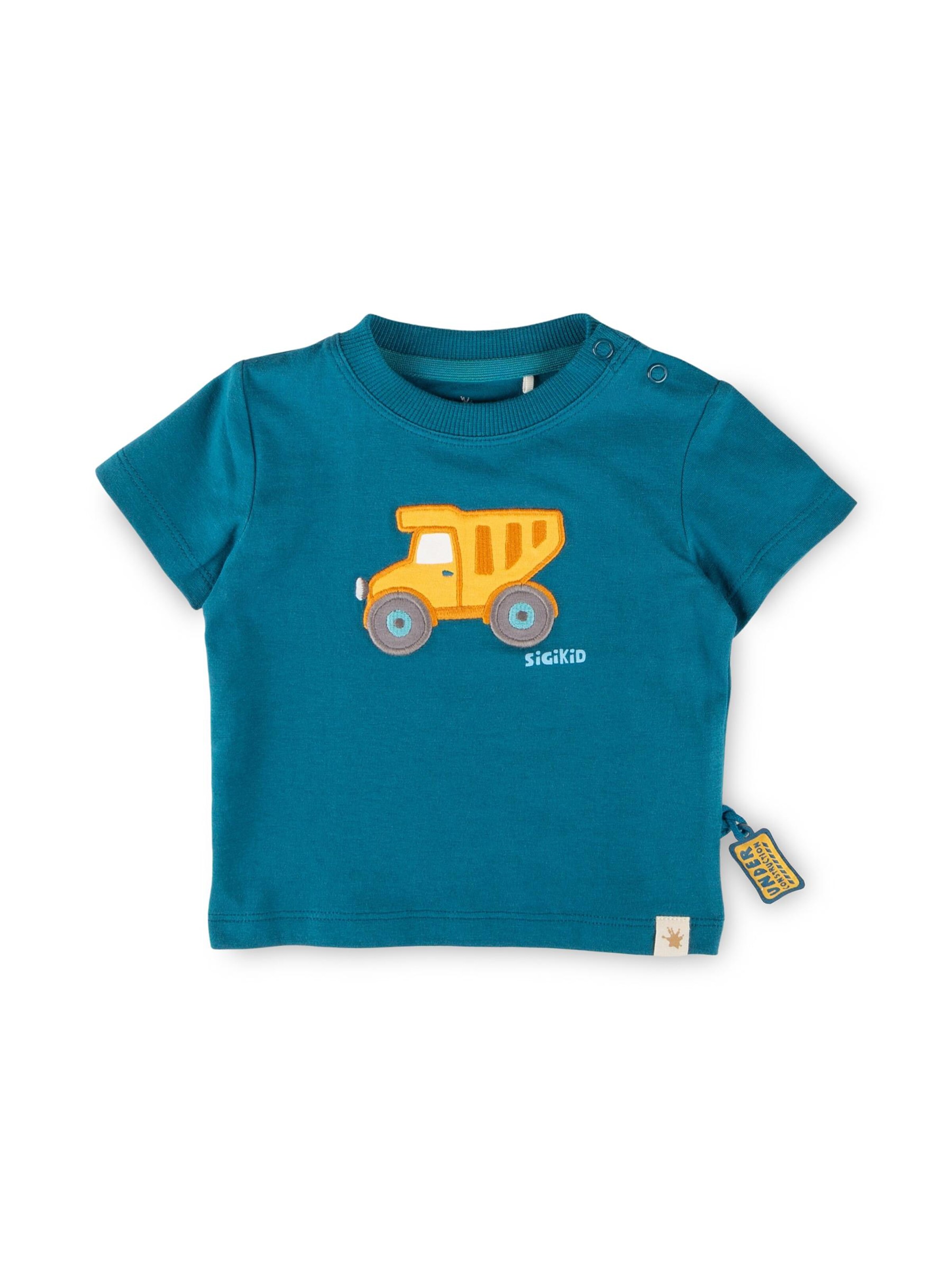 SIGIKID Shirt 'T-Shirt Blue & Bright' in Petrol, Item view