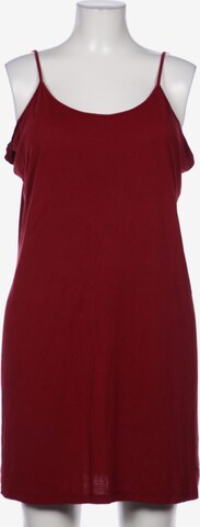 Cream Dress in XXXL in Red: front