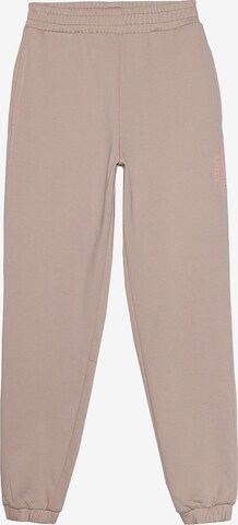 4F Regular Sportbroek in Beige: voorkant