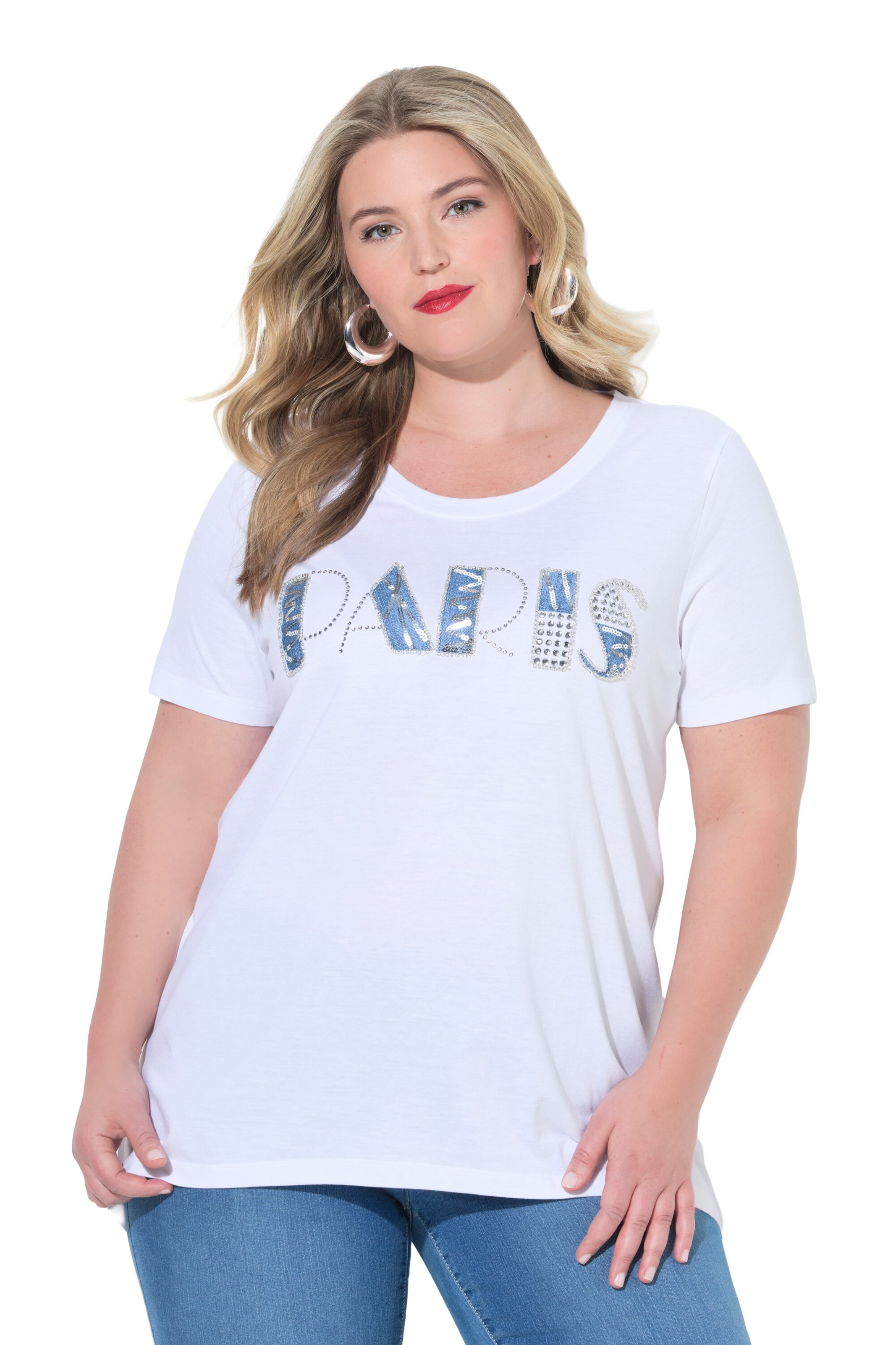 MIAMODA T-Shirt in Weiß: Vorderseite