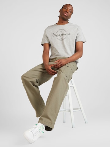 Pepe Jeans قميص 'CRAIGTON' بلون رمادي