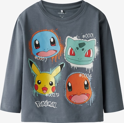NAME IT Paita 'NMMNor Pokemon' värissä kyyhkynsininen / vaaleansininen / minttu / vaaleanoranssi, Tuotenäkymä