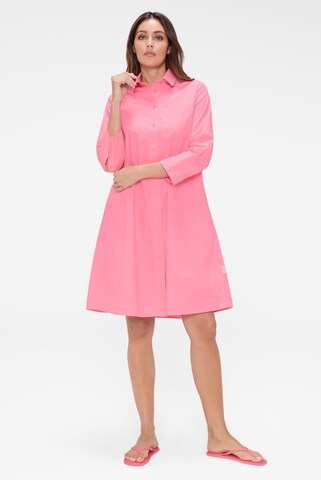 SENSES.THE LABEL Shirt Dress in Pink