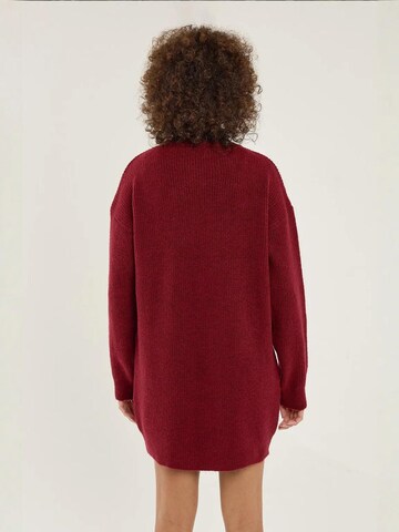 Hiccup - Vestido de malha em vermelho