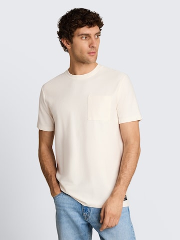 TOM TAILOR DENIM Shirt in Wit: voorkant