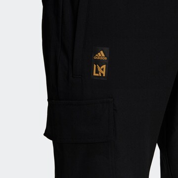 Regular Pantalon de sport 'Los Angeles FC' ADIDAS PERFORMANCE en noir