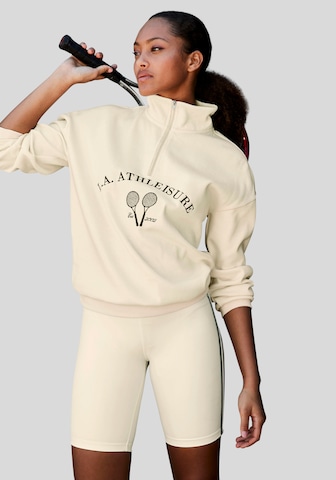 LASCANA ACTIVE Sportief sweatshirt in Wit