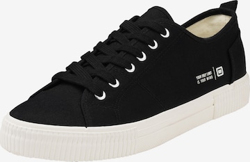 Baskets basses Ombre en noir : devant