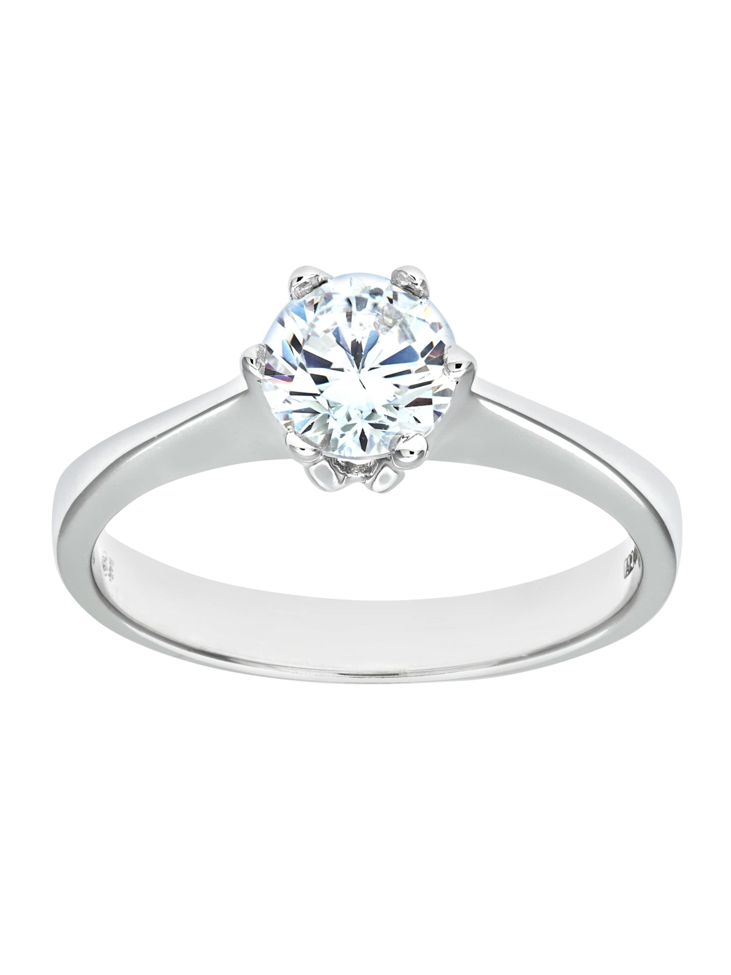 DIAMANT LETERNEL Ring in Zilver: voorkant