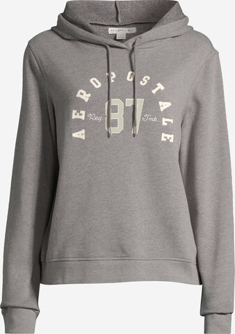 AÉROPOSTALE Sweatshirt 'FACORY PO' i grå: forside