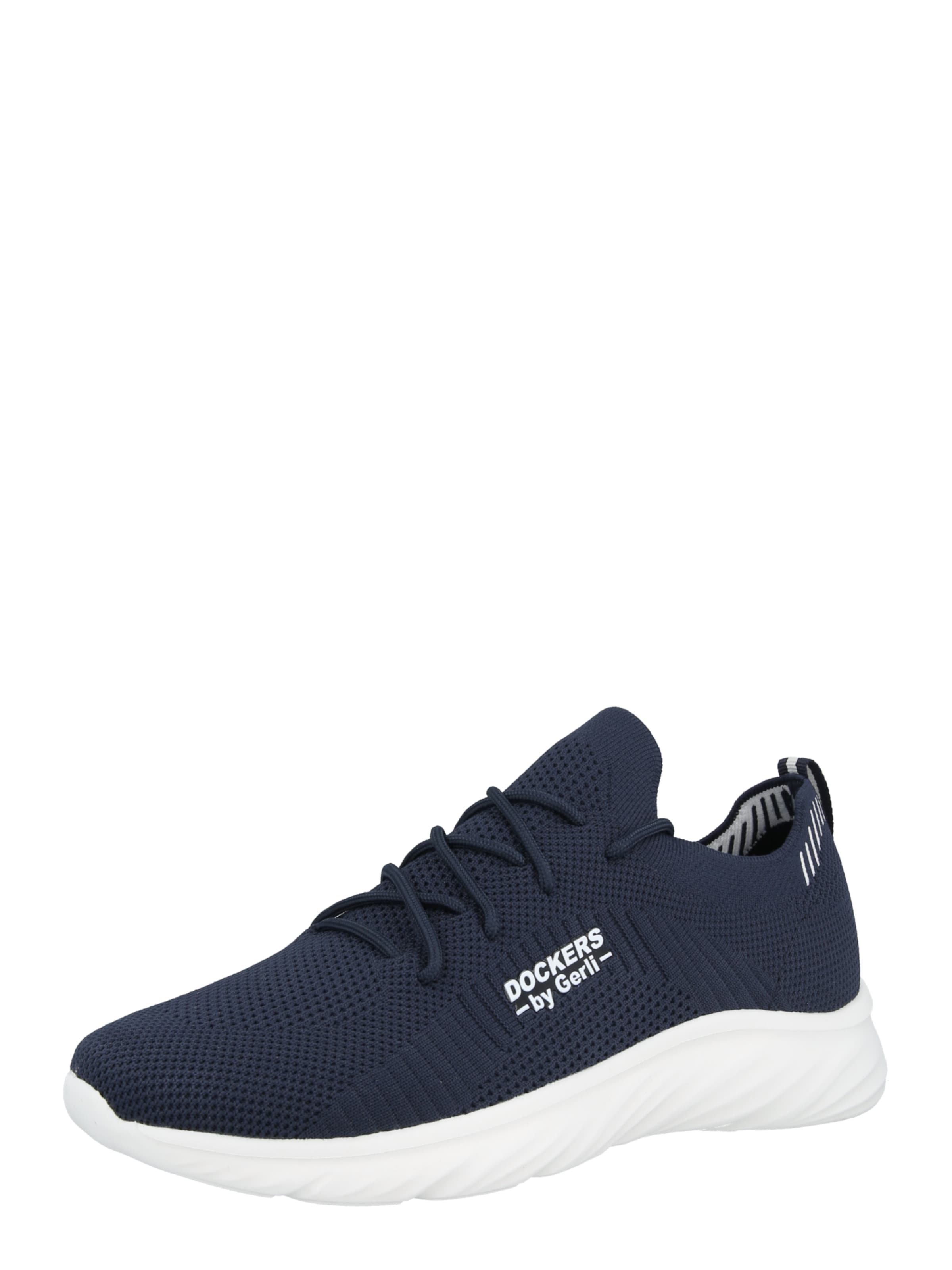 Sneaker low de la Dockers by Gerli pe albastru: față