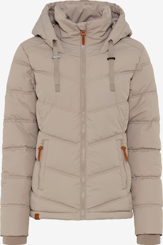 KangaROOS Winterjacke in Beige: Vorderseite
