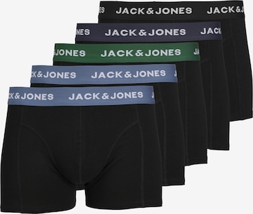 JACK & JONES شورت بوكسر 'Solid' بلون أسود: الأمام