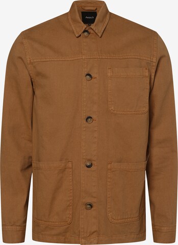 Aygill's Button Up Shirt in Brown: front