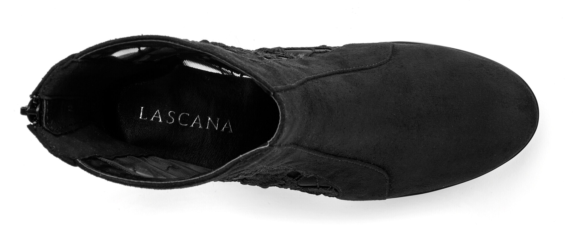 LASCANA Stiefelette in Schwarz