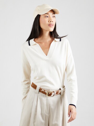 Lauren Ralph Lauren Sweater 'FLORRIE' in White: front