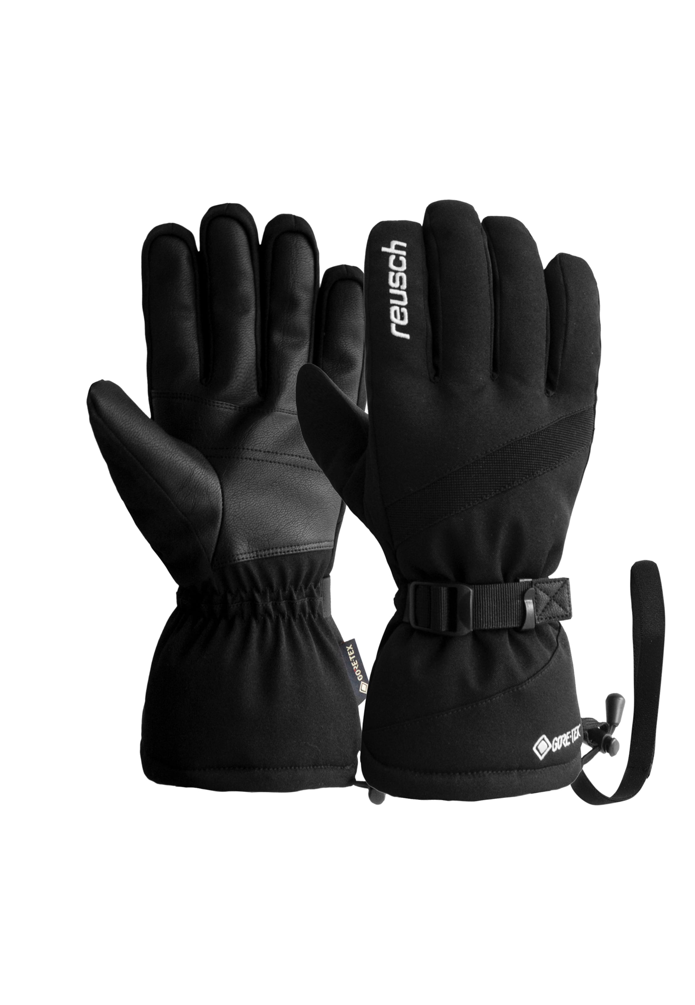 REUSCH Fingerhandschuhe 'Glove Warm GORE-TEX' in Schwarz: Vorderseite