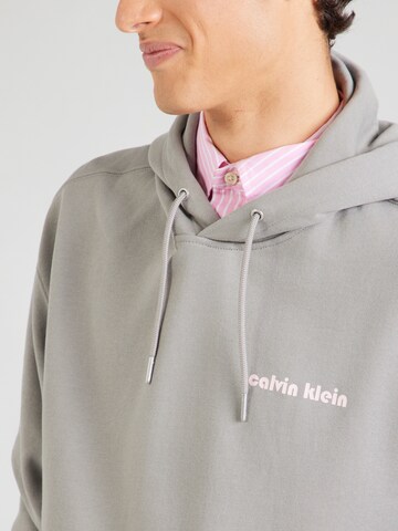 Calvin Klein Jeans Mikina - Sivá