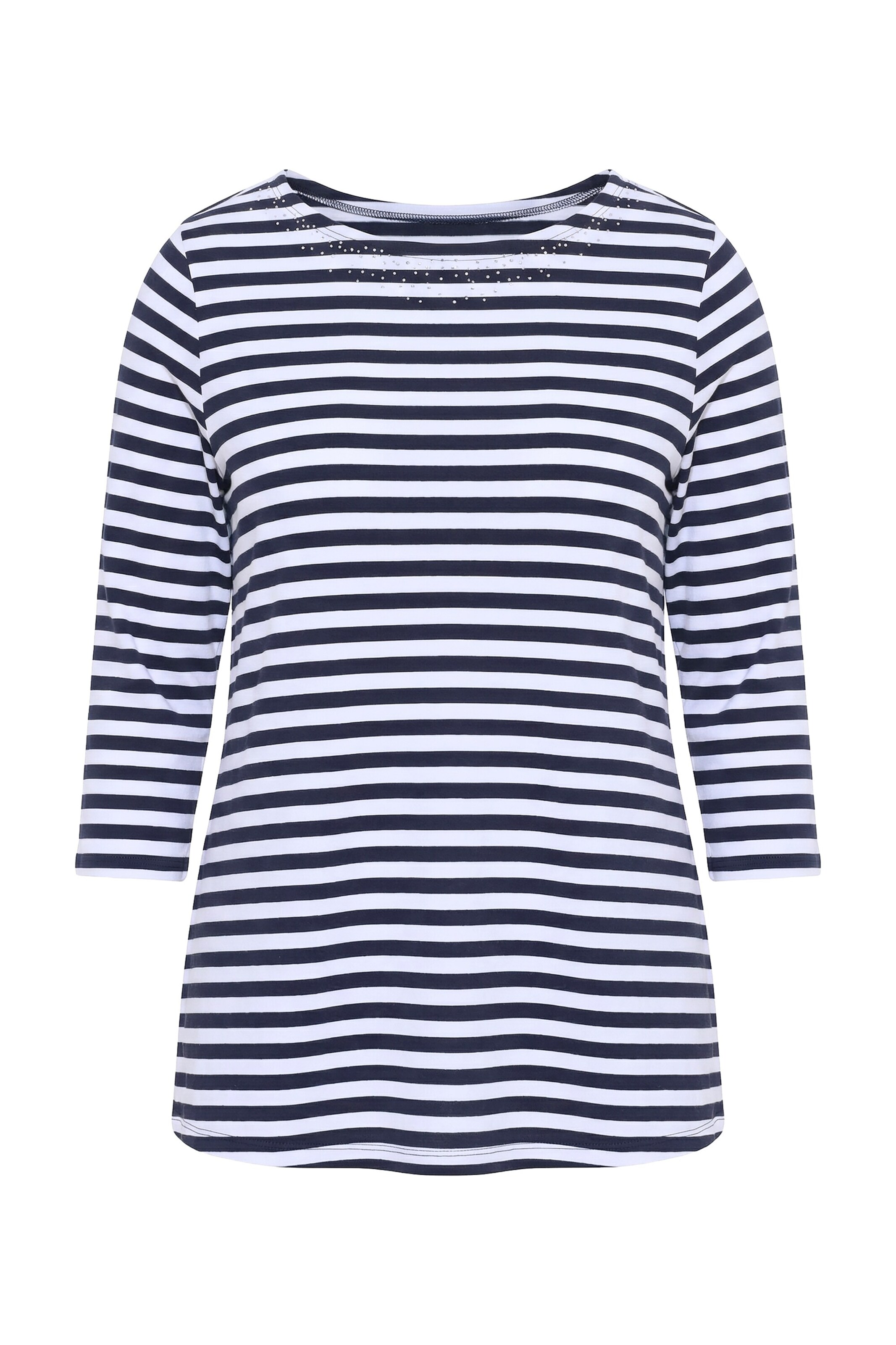 Ulla Popken Shirt in Blau: Vorderseite