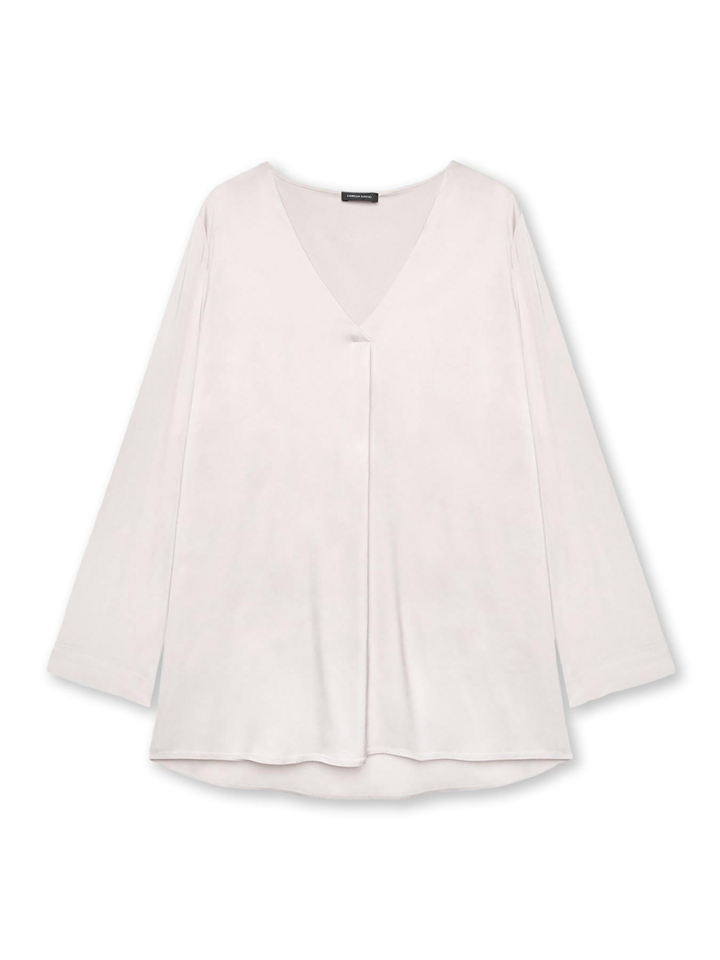 Fiorella Rubino Blouse in Wit: voorkant