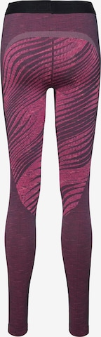 ODLO Slim fit Workout Pants in Purple