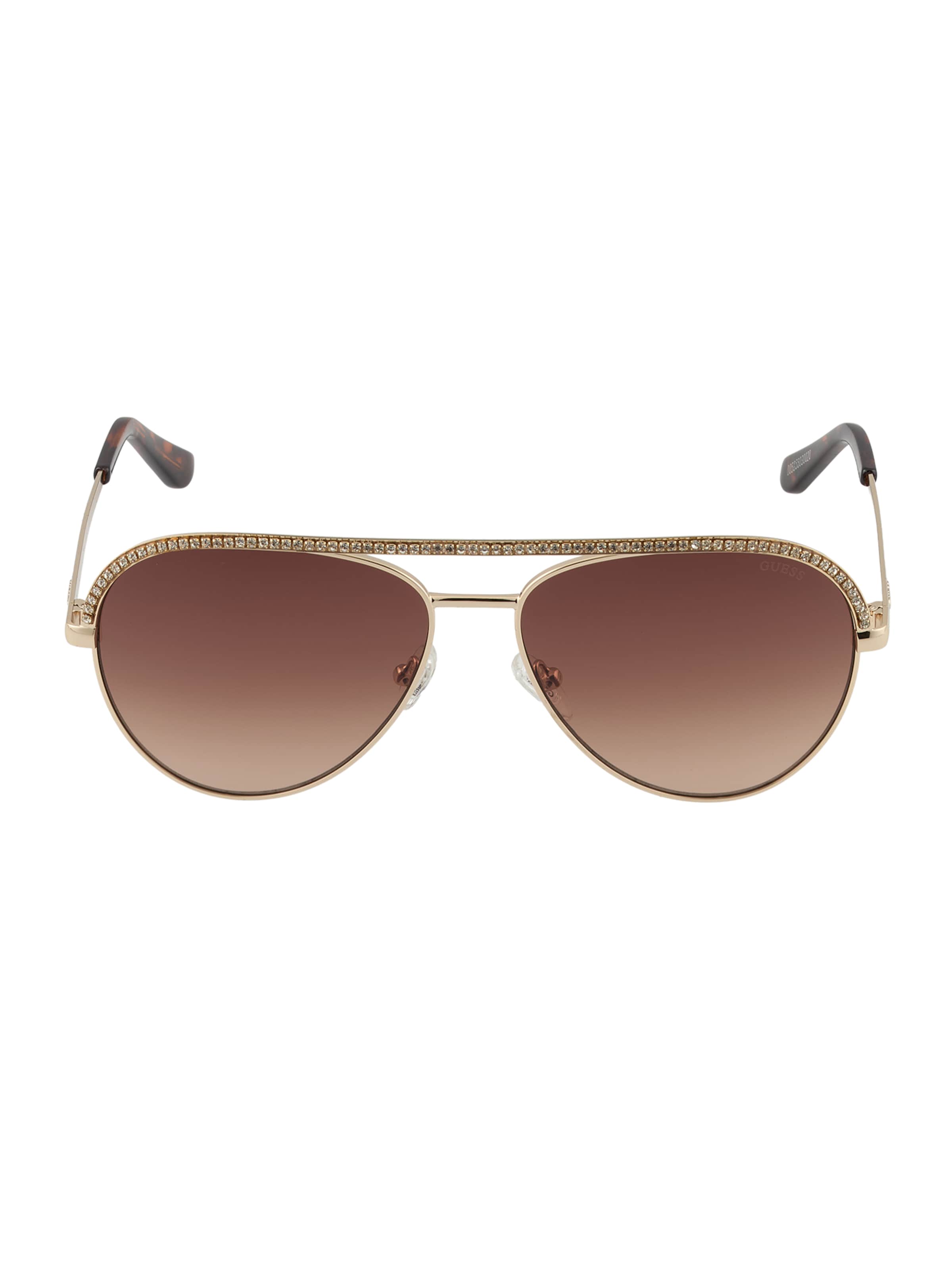 Lunettes de soleil GUESS en or