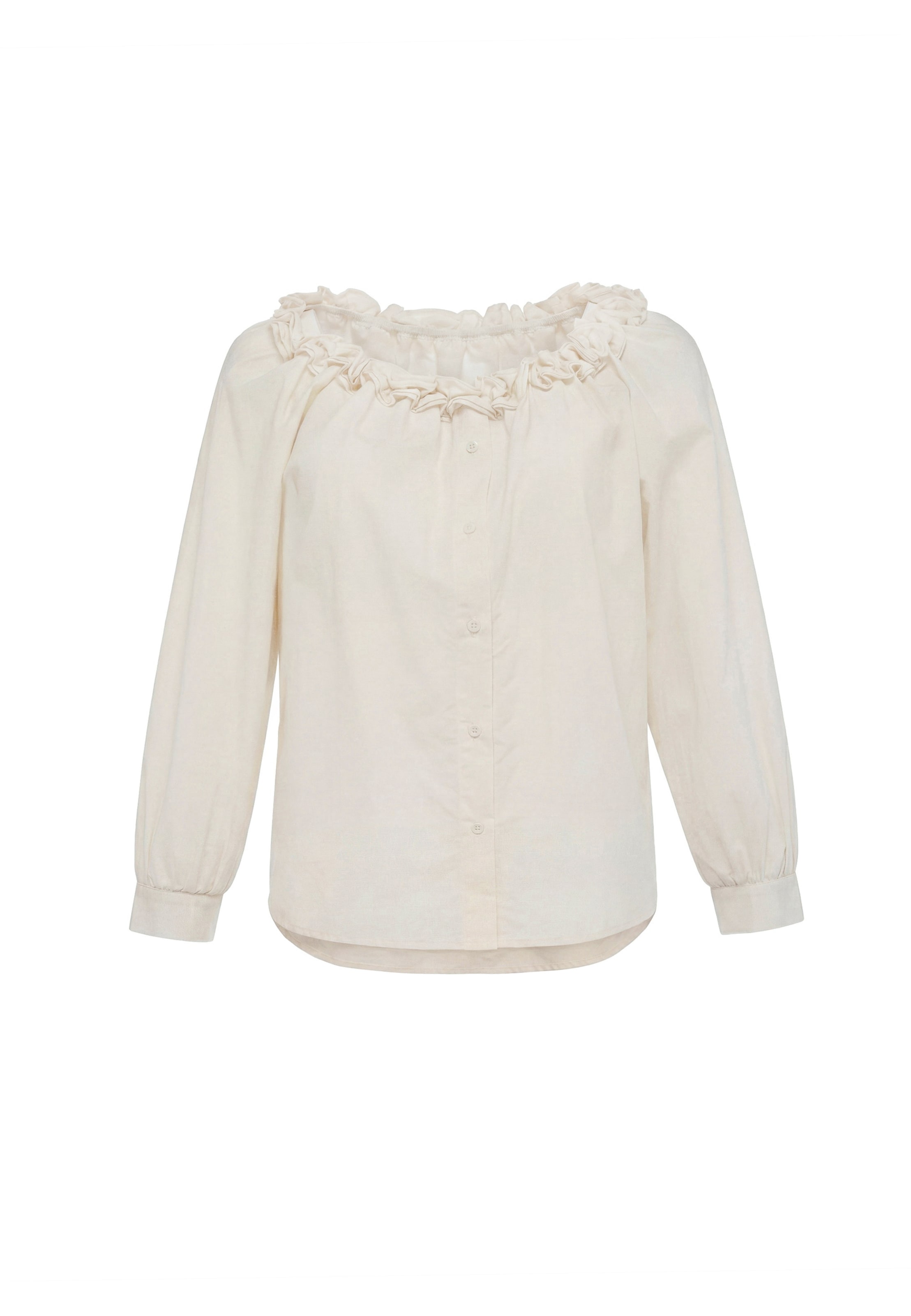 Chemisier usha BLACK LABEL en beige : devant