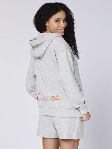 CHIEMSEE Sweatjacke in Grau: Vorderseite