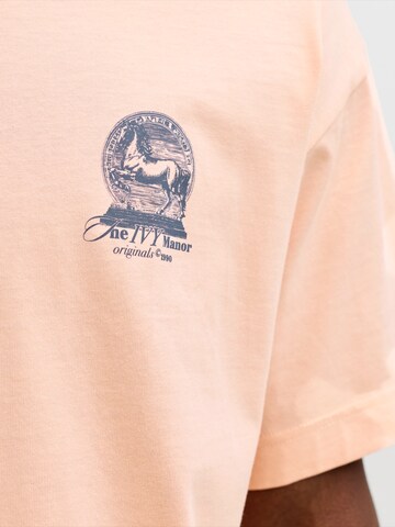 oranžinė JACK & JONES Marškinėliai 'JORMAINE'