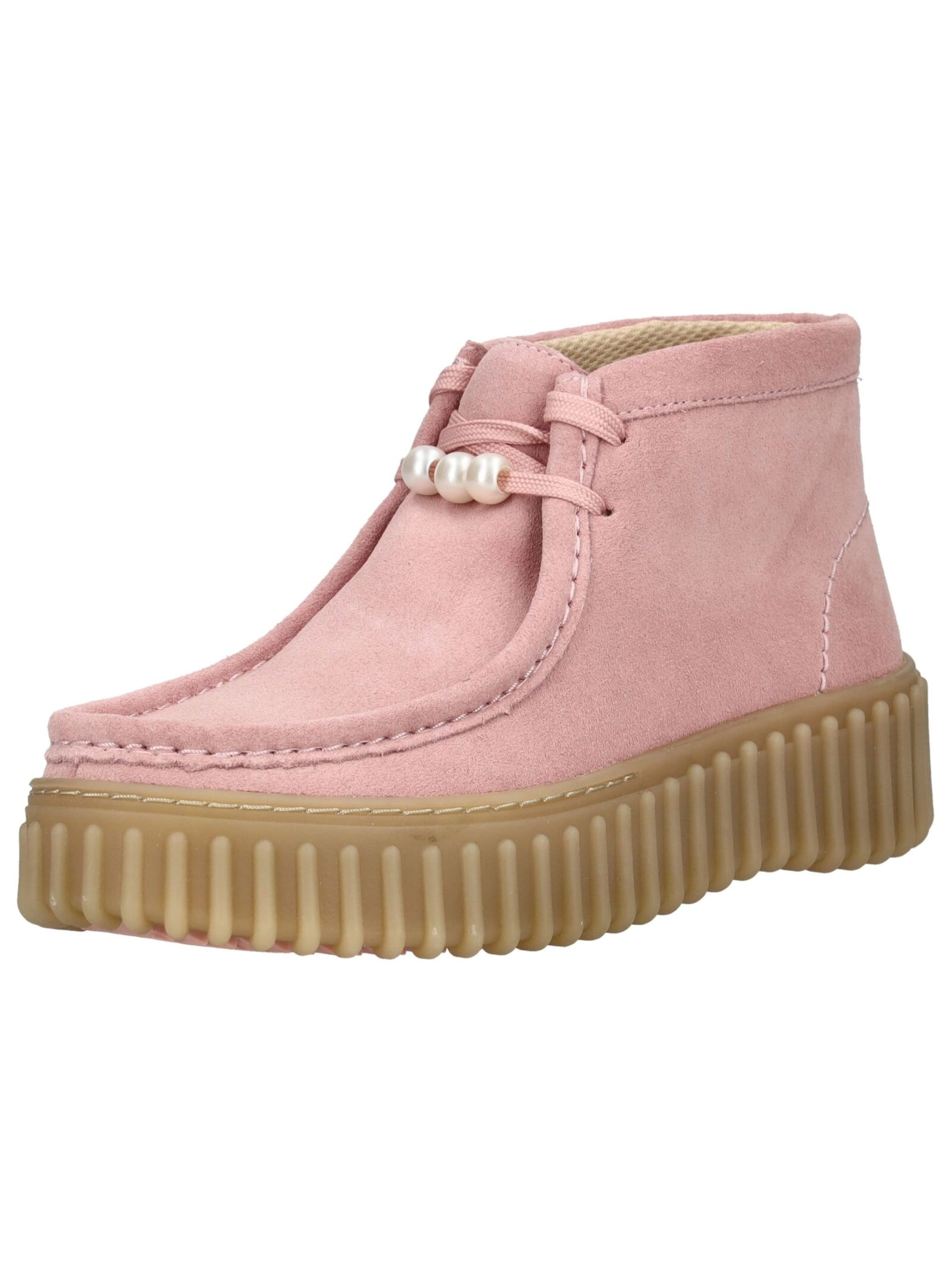 CLARKS Stiefelette in Pink: Vorderseite