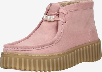 CLARKS Stiefelette in Pink: Vorderseite
