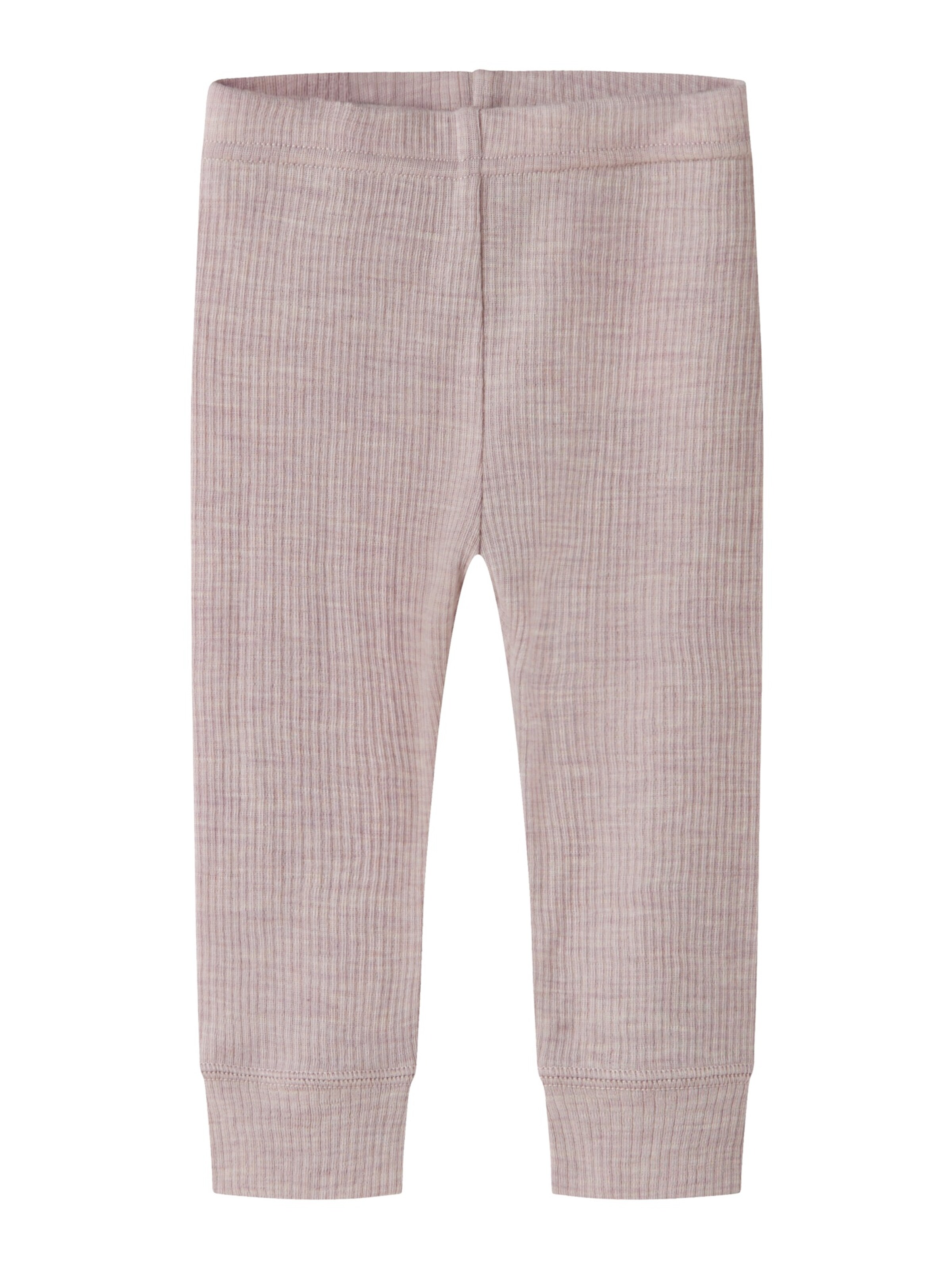 NAME IT Leggings 'NBNWAX' - lila: elől