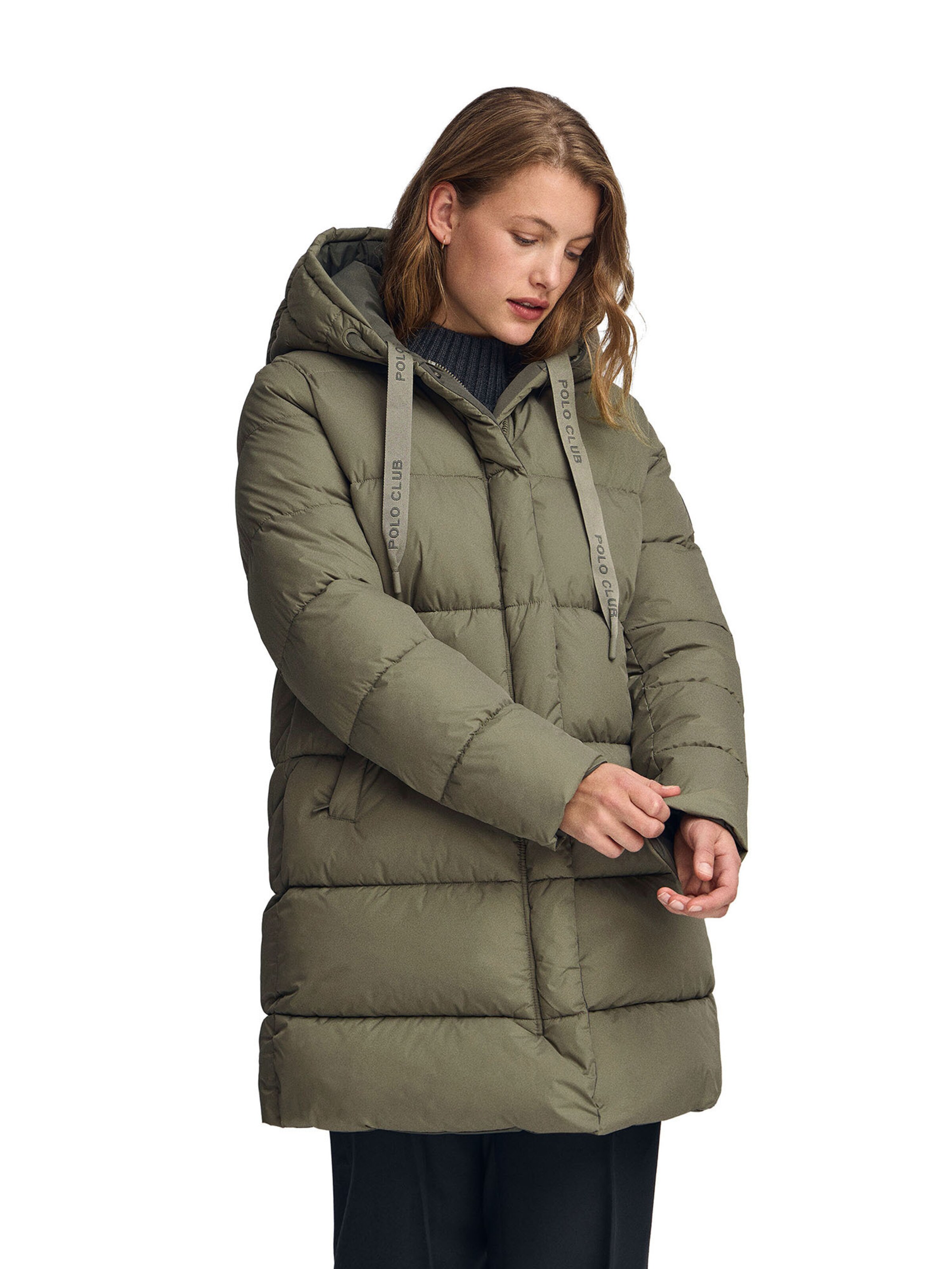 Polo Club Performance Jacket in Green: front