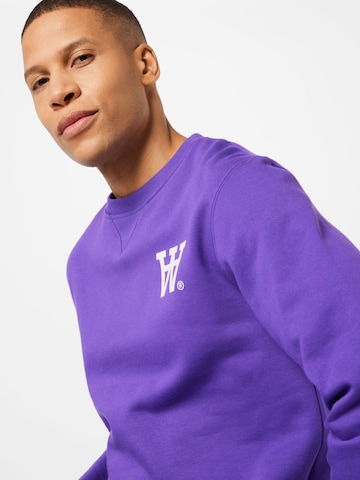 WOOD WOOD Sweatshirt in Purple