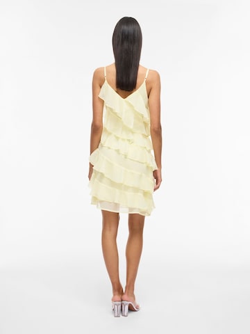 VILA - Vestido de verano 'VILuna' en amarillo