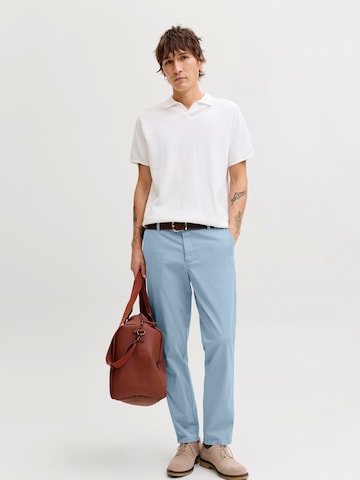 JACK & JONES regular Lærredsbukser i blå