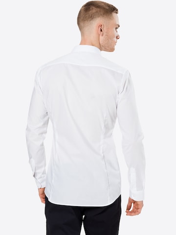 ETERNA - Slim Fit Camisa clássica em branco