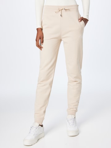 HUGO Red Slim fit Pants 'Easy' in Beige: front