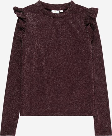 T-Shirt 'FARAH' The New en marron : devant