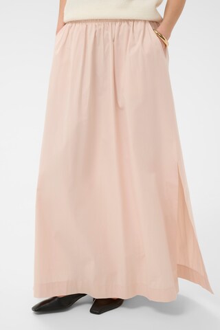 Jupe 'Simone Maja' SOAKED IN LUXURY en rose : devant